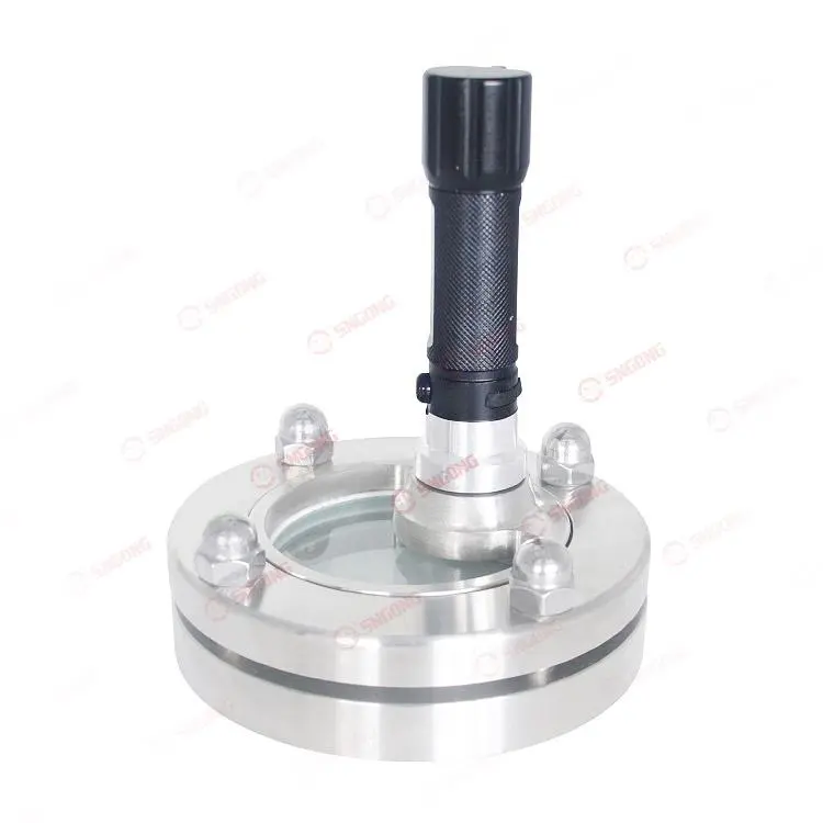 法兰视镜（带灯）